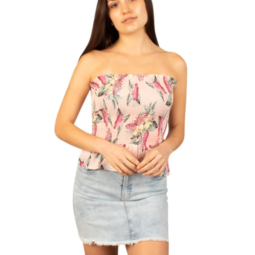 Blusa de Mujer DVK Manga Cero