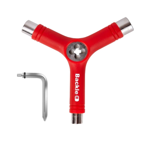 Llave Y de skate Backle Red