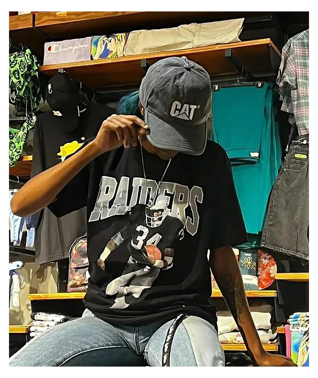 Gorra Caterpillar Logo Strapback - Imagen 5