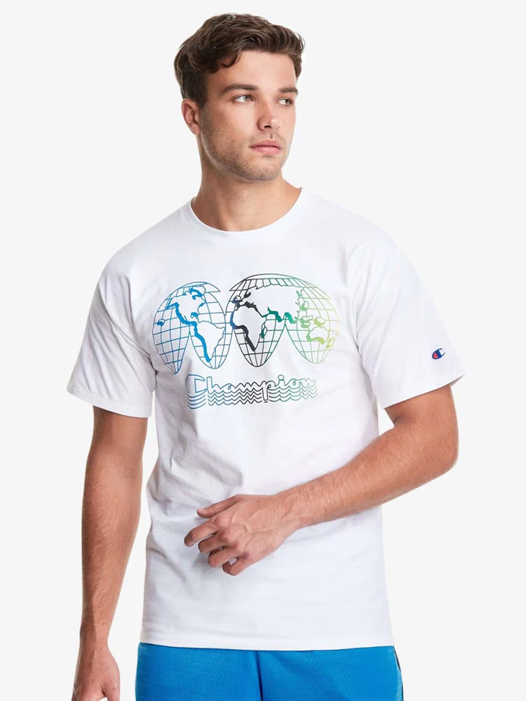 Polo Champion Classic Graphic White