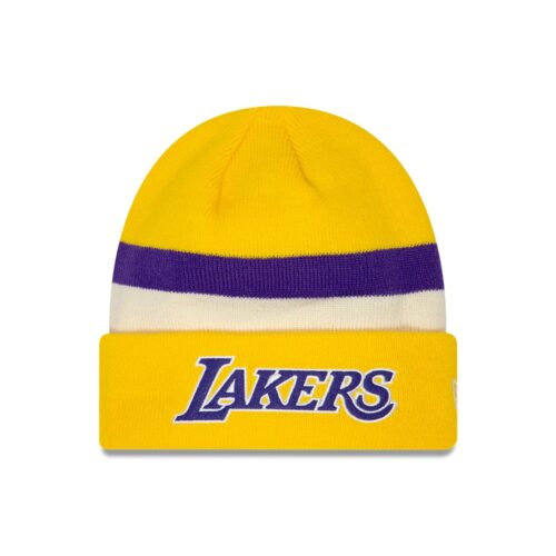 Beanie New Era LA Lakers Knit Medium Retro