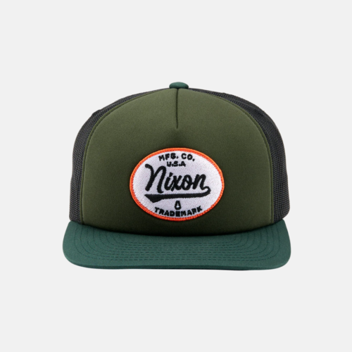 Gorra Trucker Nixon Tioga Dark Olive