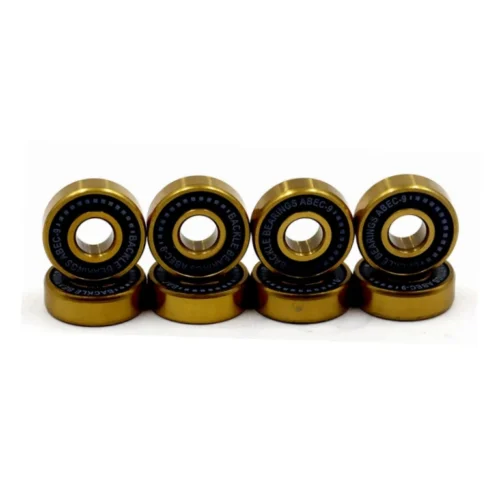 Rodajes Backle Titanium Gold Abec 9