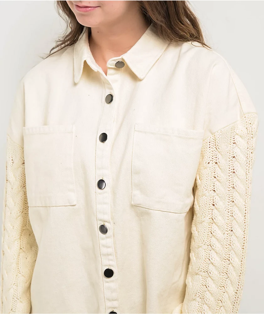 Jacket Blu Pepper Contrast - Imagen 3