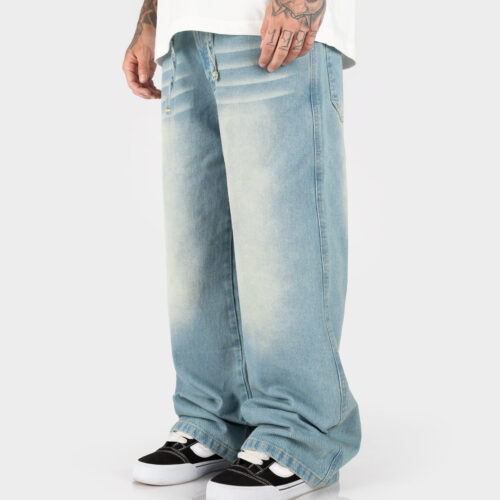 Jean Baggy Overtake Washed Light