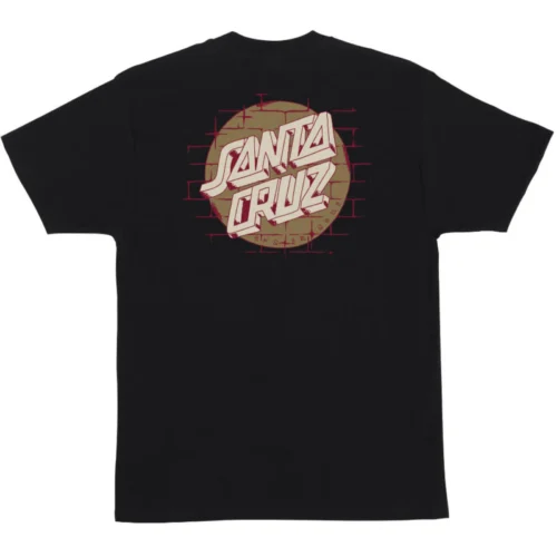 Polo Santa Cruz Brick Dot Black