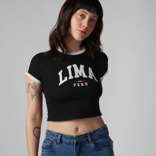 Polo Mujer DVK Baby Tee Lima