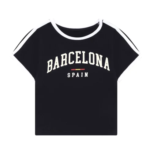 Polo Mujer DVK Baby Tee Barcelona
