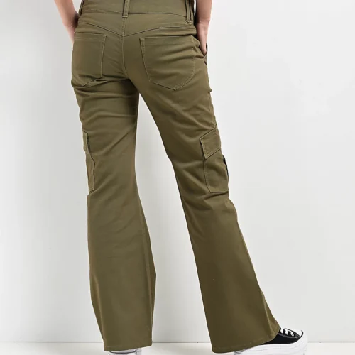 Pantalón Mujer Cargo Empyre Britt Y2K Flare