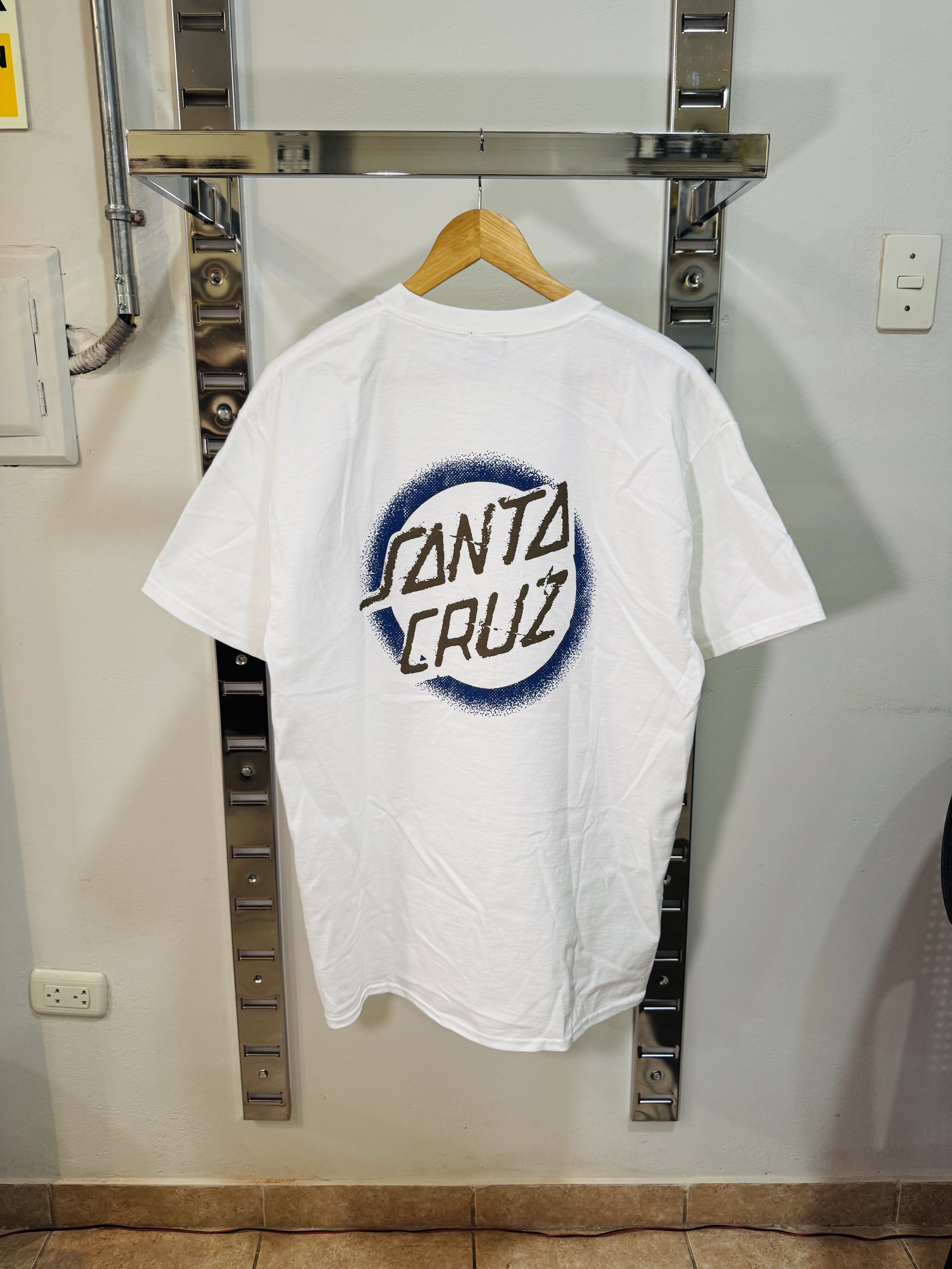 Polo Santa Cruz Vile Dot White Lat Shop