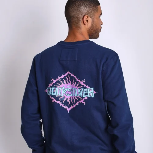 Polera Quiksilver Crew Neck