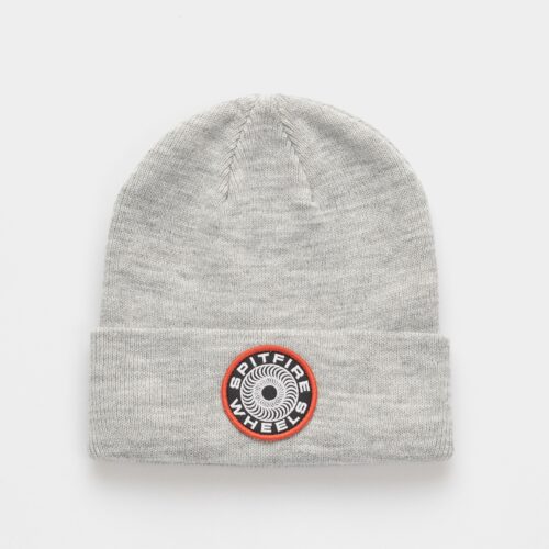 Beanie Spitfire Swirl Patch Grey