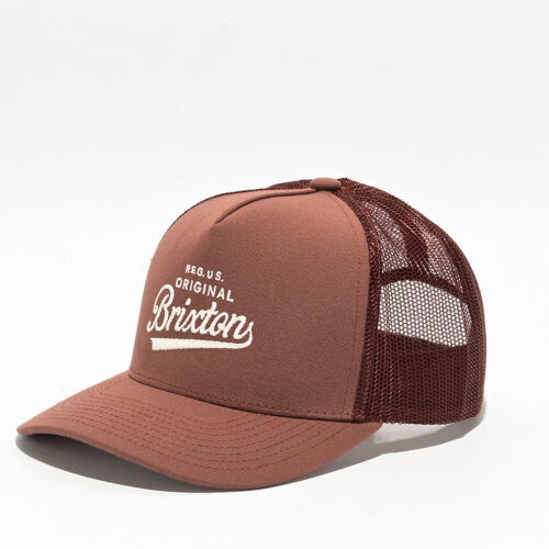 Gorra Trucker Brixton Postal Brown