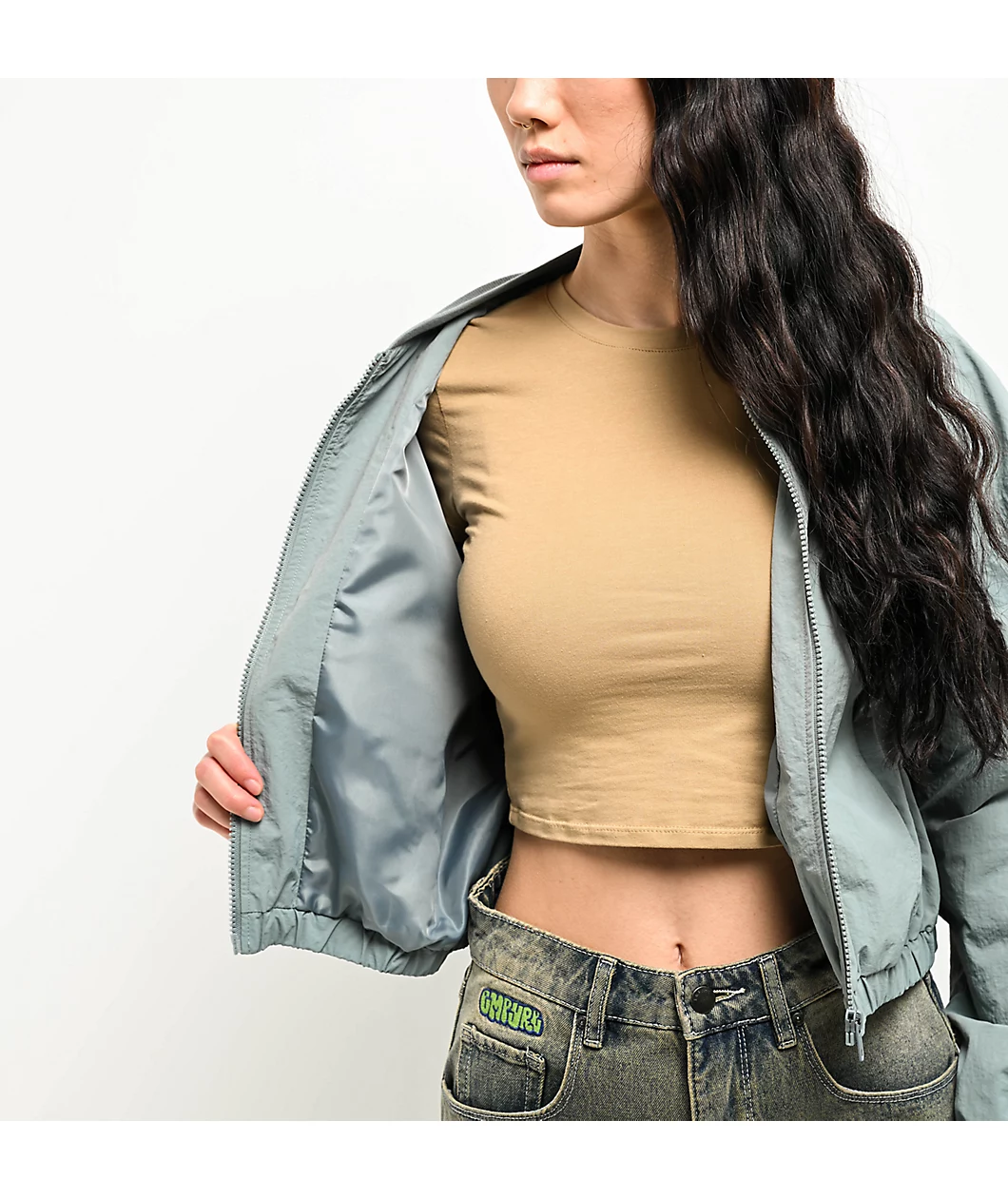 Jacket Mujer Ninth Hall Nyla Lead - Imagen 6