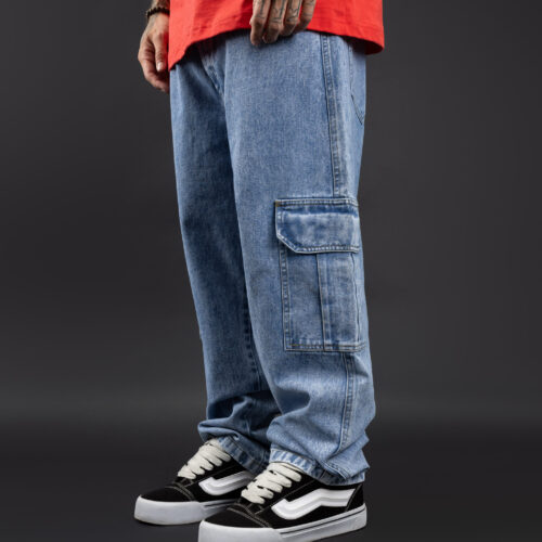 Jean Cargo Overtake Retro Blue