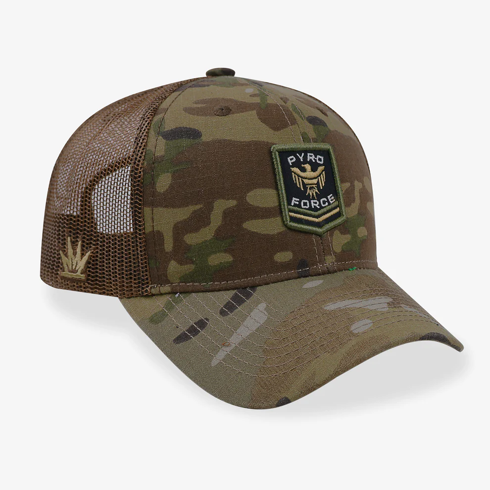 Gorra Trucker Snapback Pyro Military Force