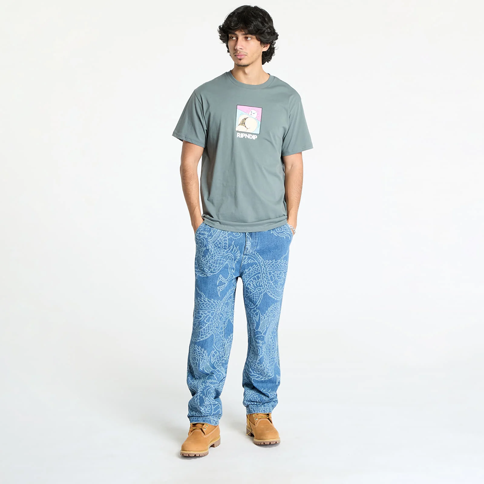 Polo RIPNDIP Peaches And Nerm - Imagen 5