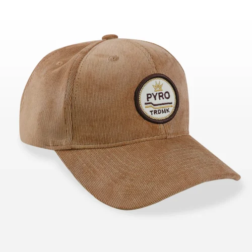 Gorra Snapback Pyro Corduroy Trdmk Beige
