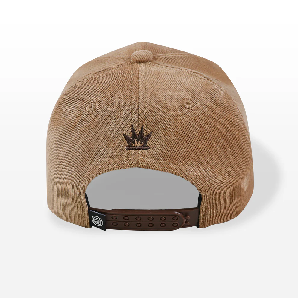 Gorra Snapback Pyro Corduroy Trdmk Beige - Imagen 4