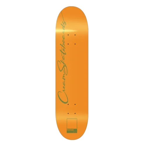 Tabla de skate Cream Pantone Orange