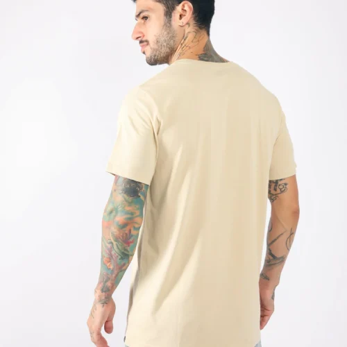Polo Dunkelvolk Logo Circle Beige