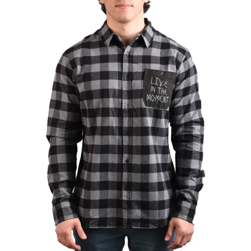 Camisa Dunkelvolkv Flannel Head Gris