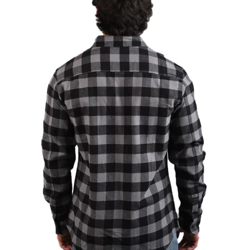 Camisa Dunkelvolkv Flannel Head Gris