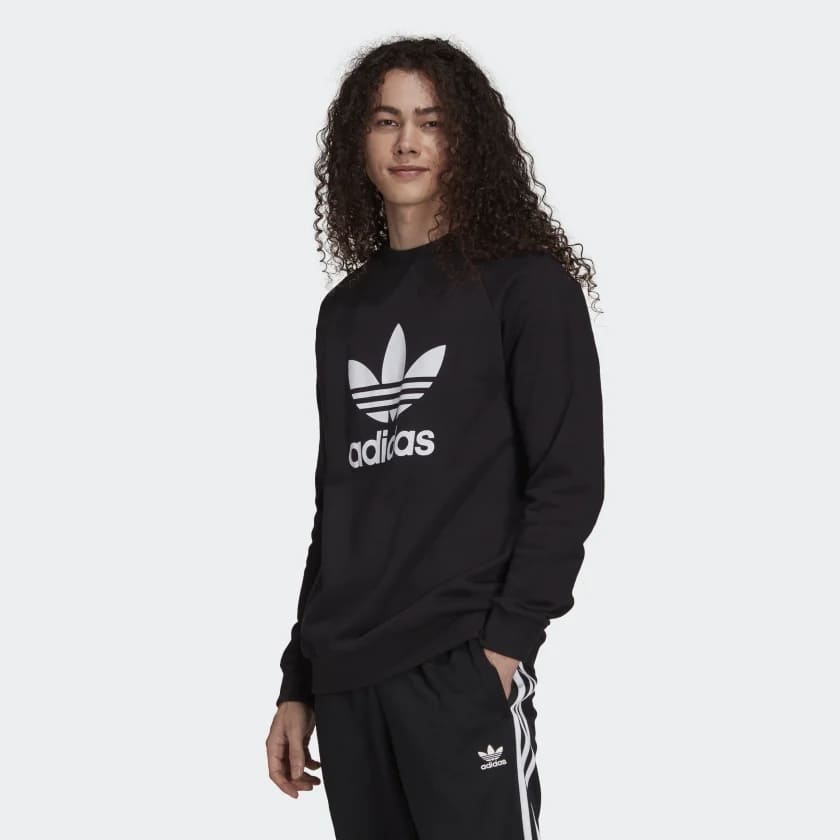 Sweatshirt Adidas Originals Trefoil Crew - Imagen 7