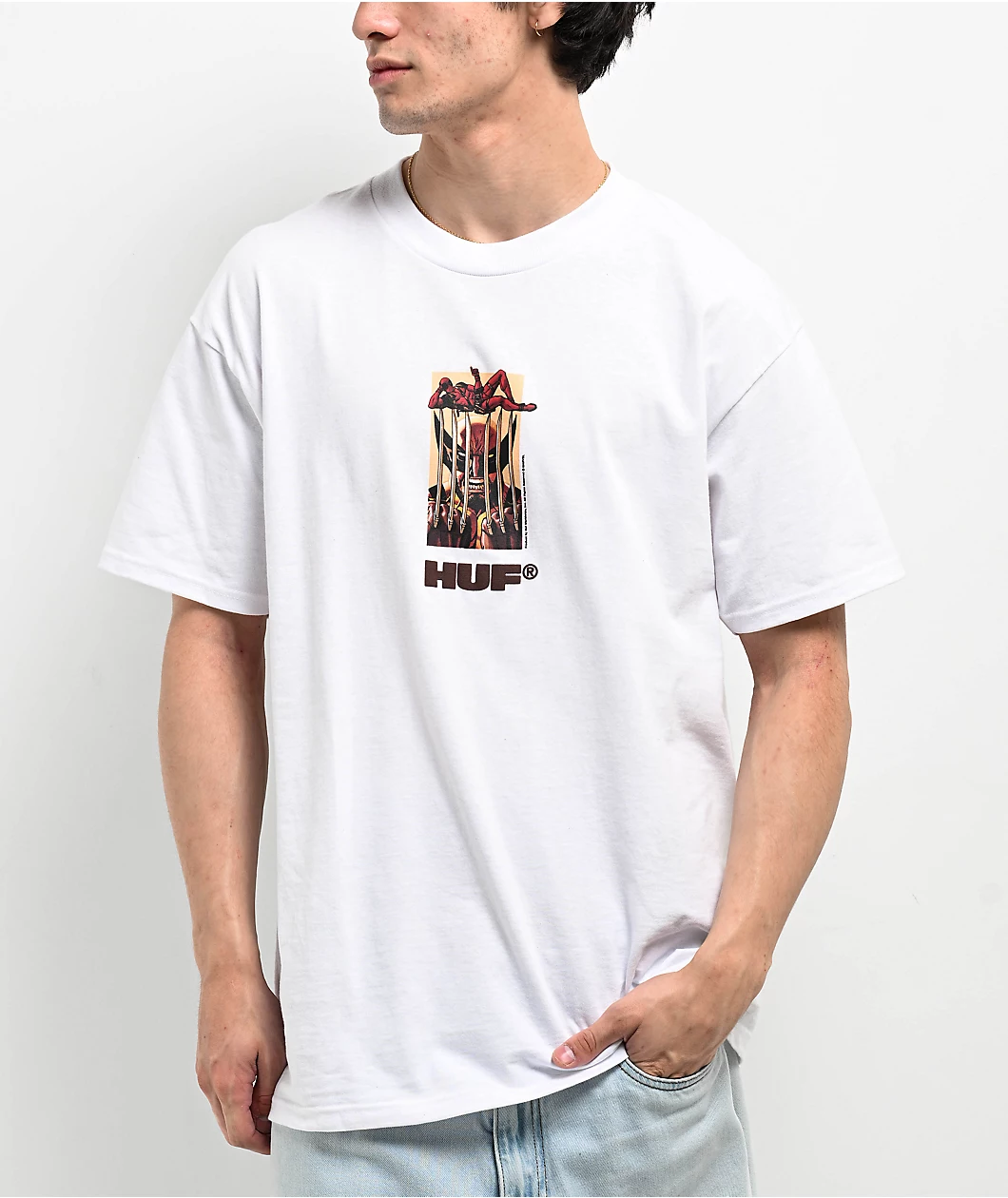 Polo HUF x Deadpool Teammates
