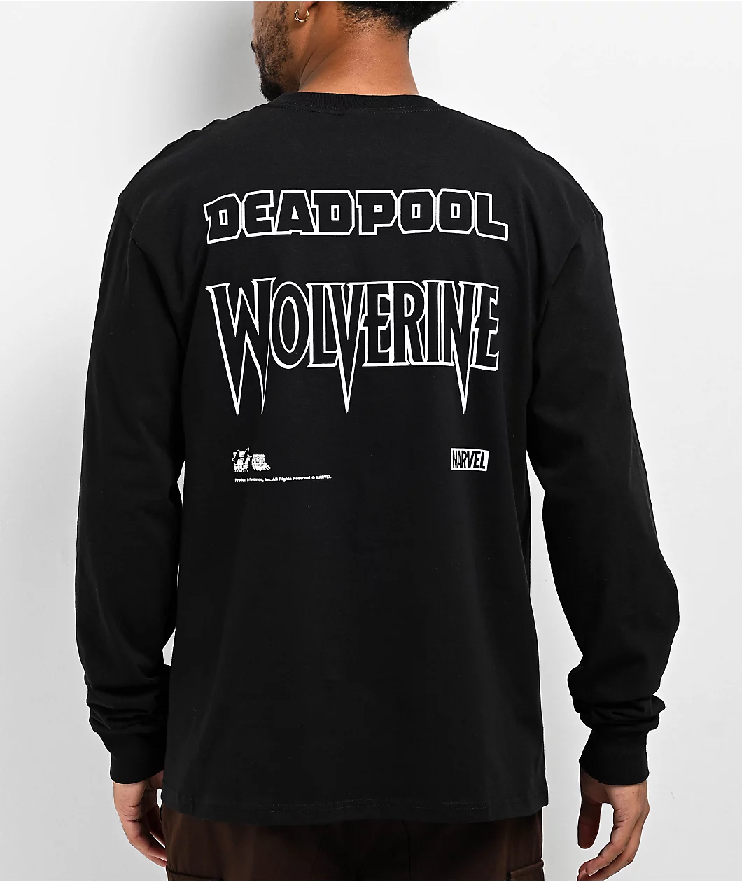 Polo Manga Larga HUF x Marvel Deadpool & Wolverine - Imagen 5