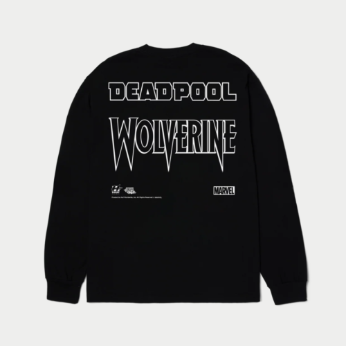 Polo Manga Larga HUF x Marvel Deadpool & Wolverine