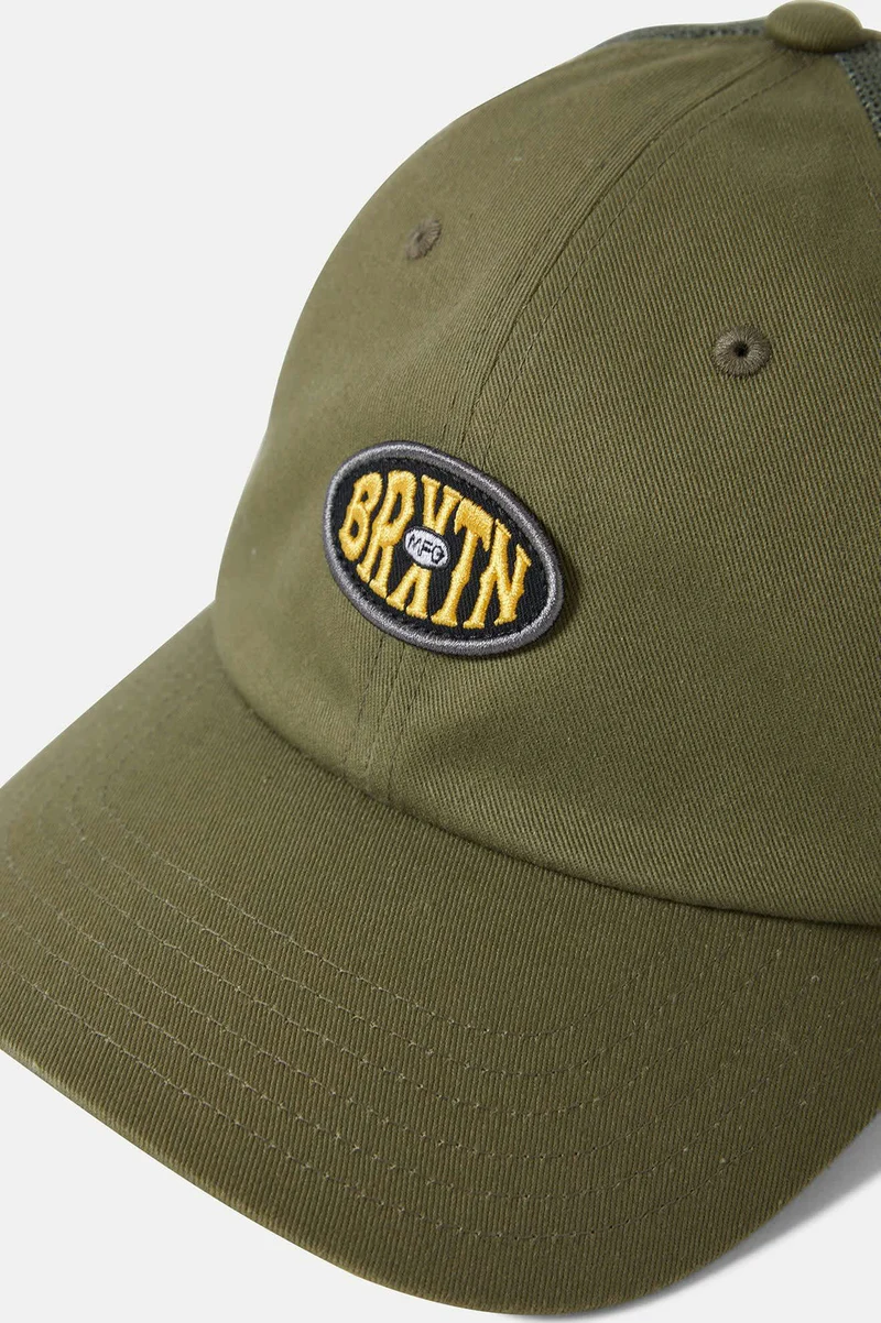 Gorra Brixton Largo Lp Snapback Olive - Imagen 3