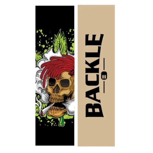 Lija Backle Smoking Skull