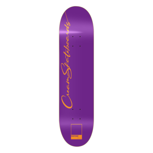 Tabla de skate Cream Pantone Purple