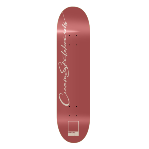 Tabla de skate Cream Pantone Wine