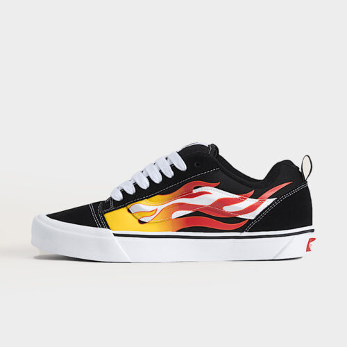 Zapatillas Skate Vans Knu Skool Flame Red