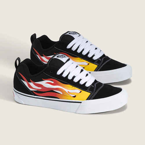 Zapatillas Skate Vans Knu Skool Flame Red