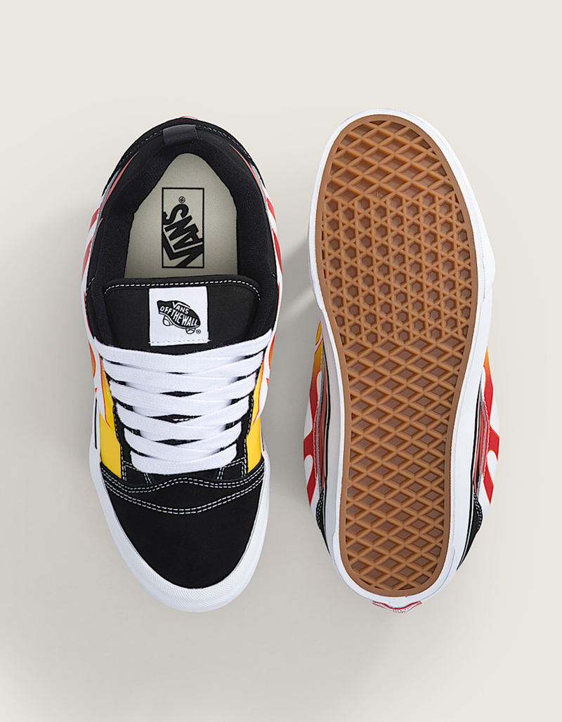 Zapatillas Skate Vans Knu Skool Flame Red - Imagen 3