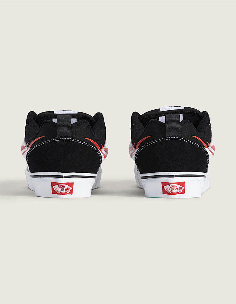 Zapatillas Skate Vans Knu Skool Flame Red - Imagen 4