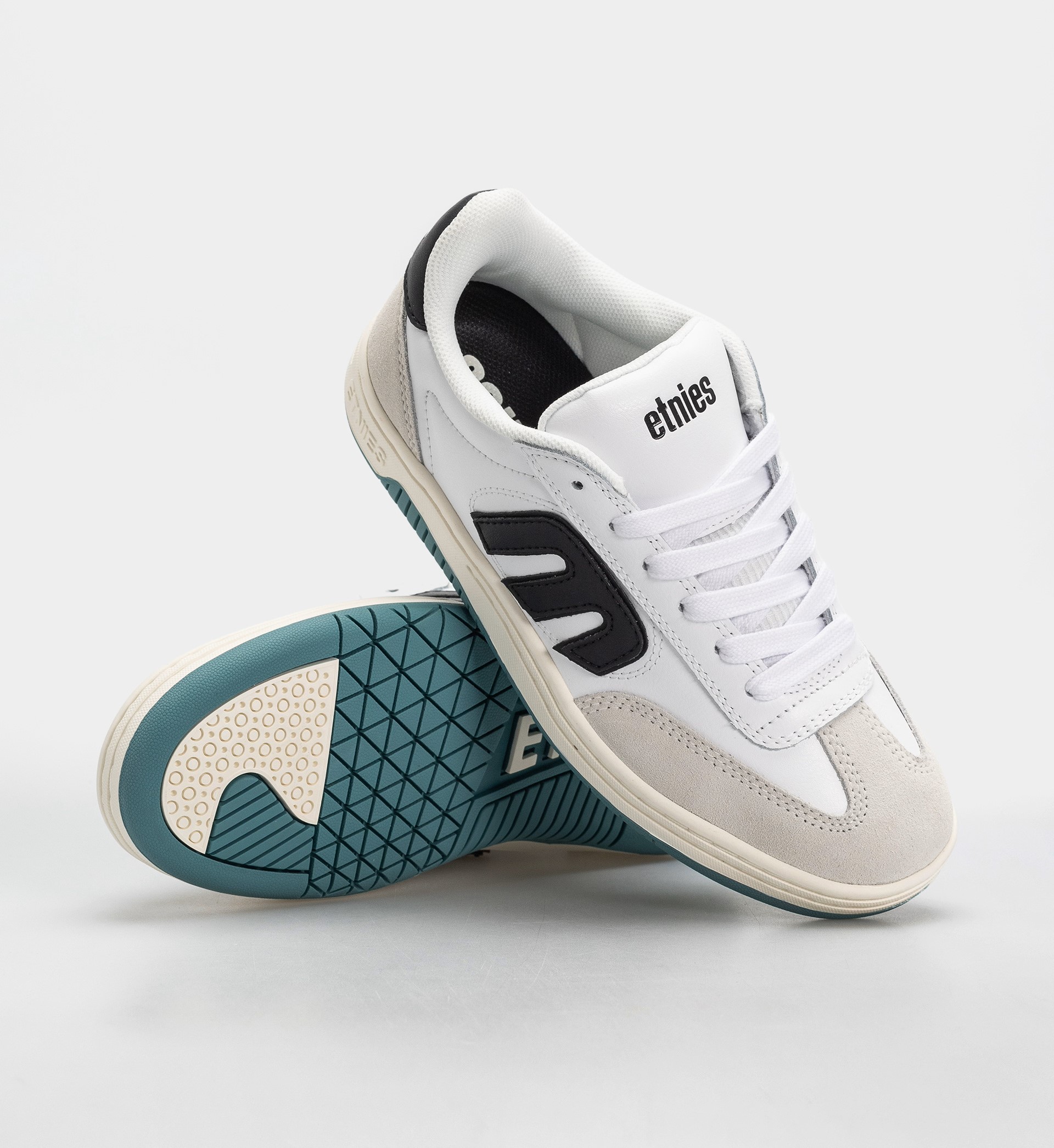 Zapatillas Etnies Lo-Cut White/Green - Imagen 3