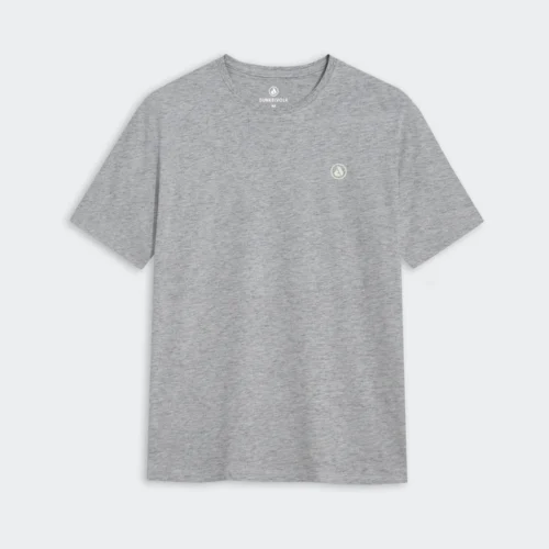Polo Dunkelvolk 3D Logo Out Gris